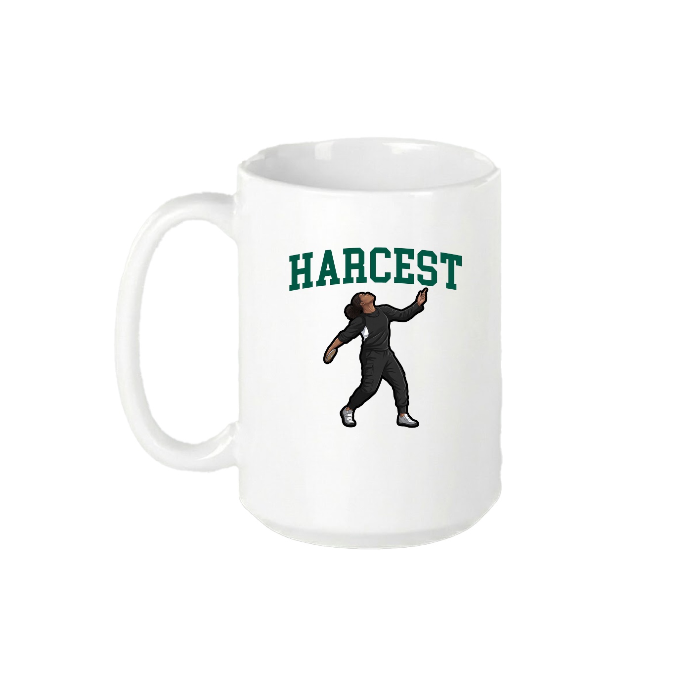 15oz Coffee Mug — Shirsey in White
