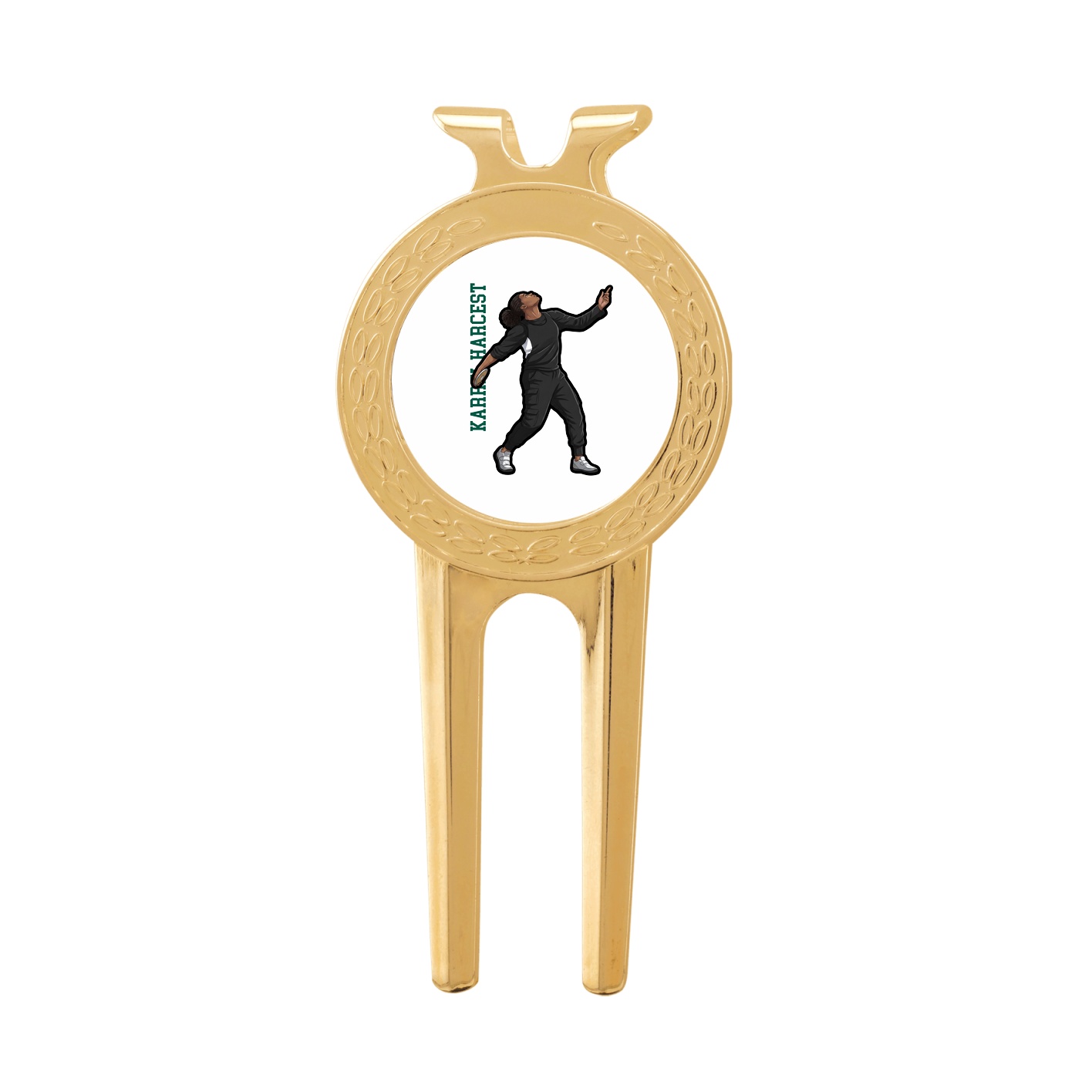 Divot Tool with Ball Marker — Name Vertical in Classic