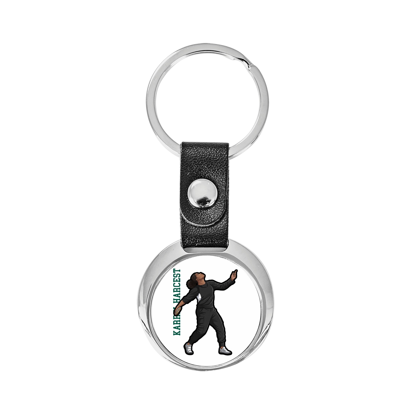 Key Chain — Name Vertical in Classic