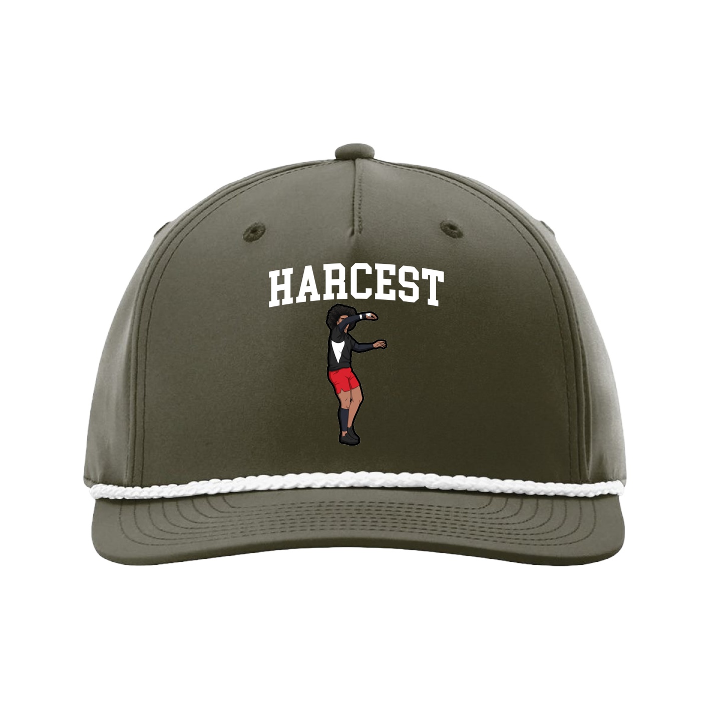 Five-Panel Classic Rope Cap — Shirsey in Green