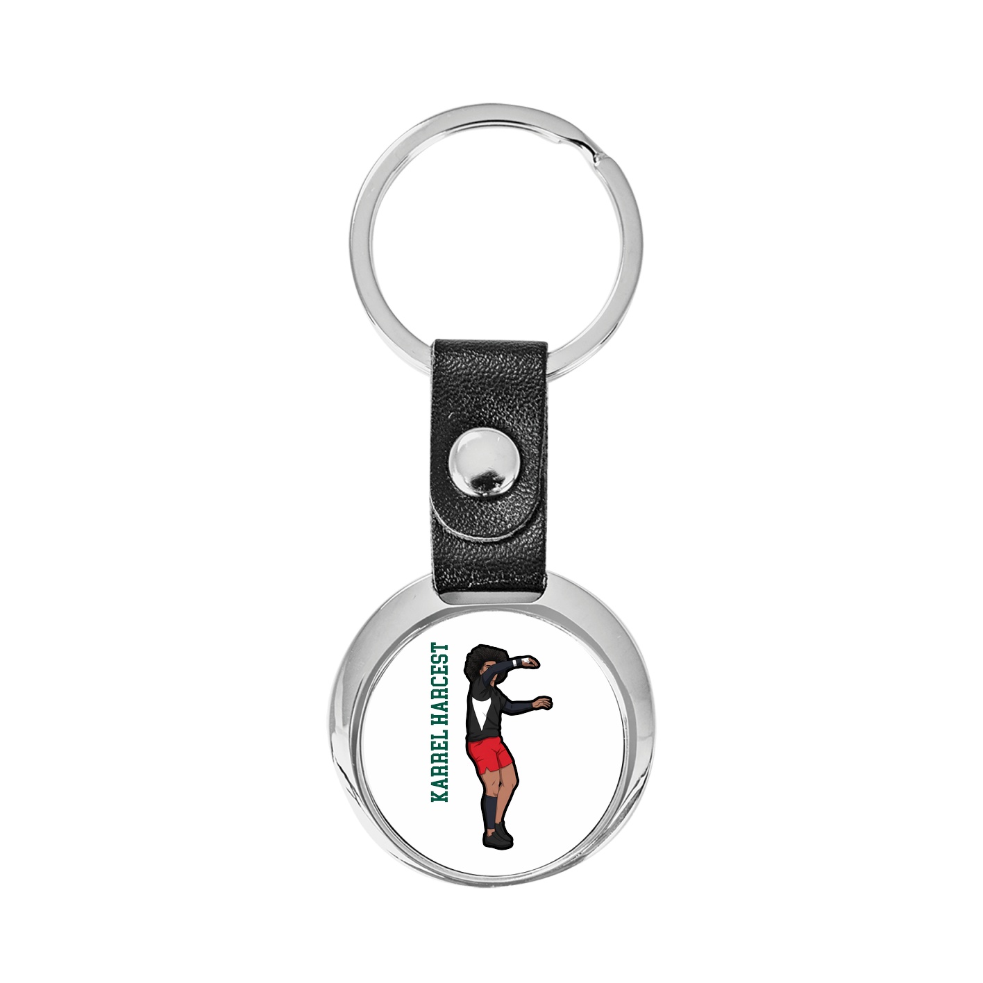 Key Chain — Name Vertical in Classic