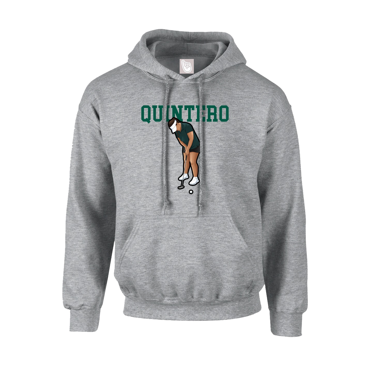 Hoodie — Shirsey in Grey