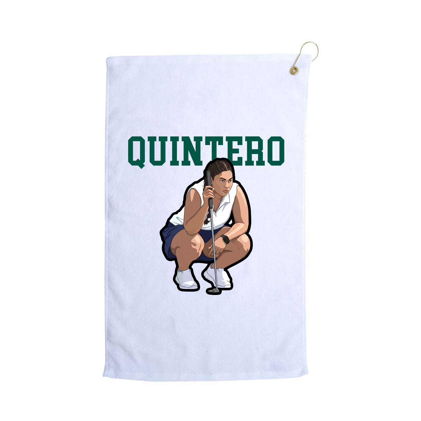 Golf Towel — Shirsey in White