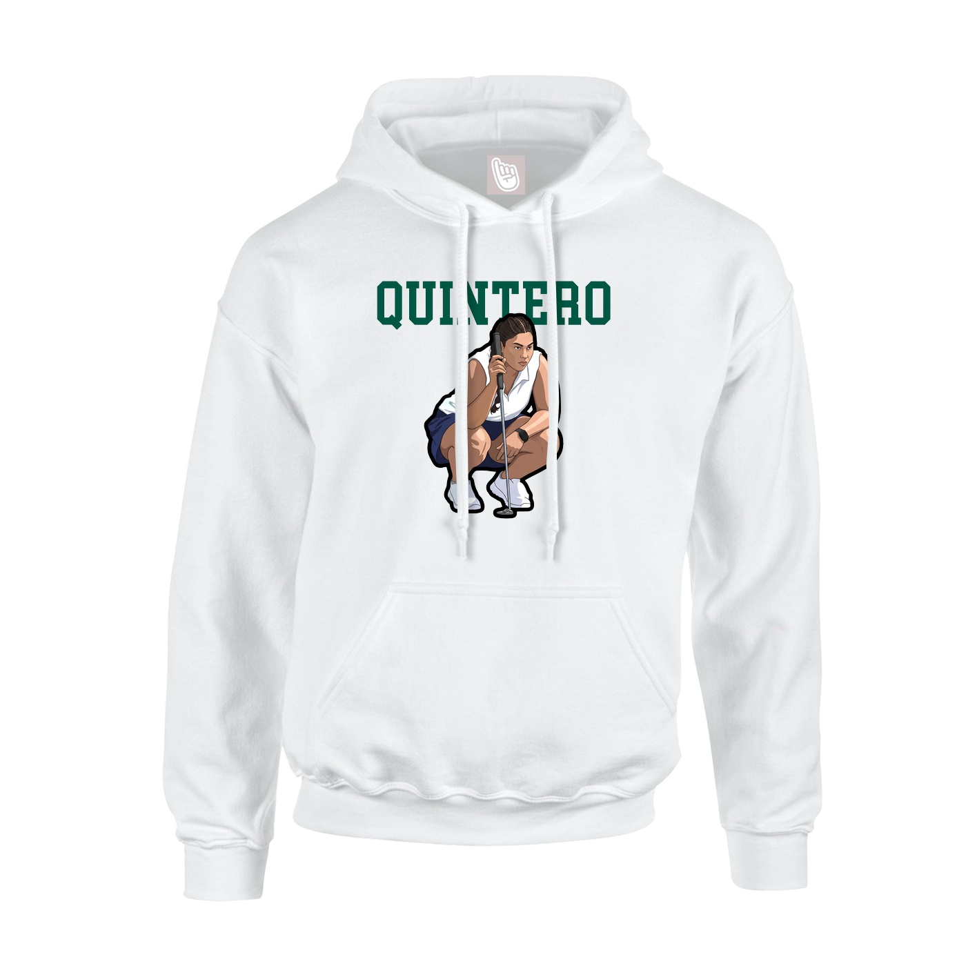 Hoodie — Shirsey in White