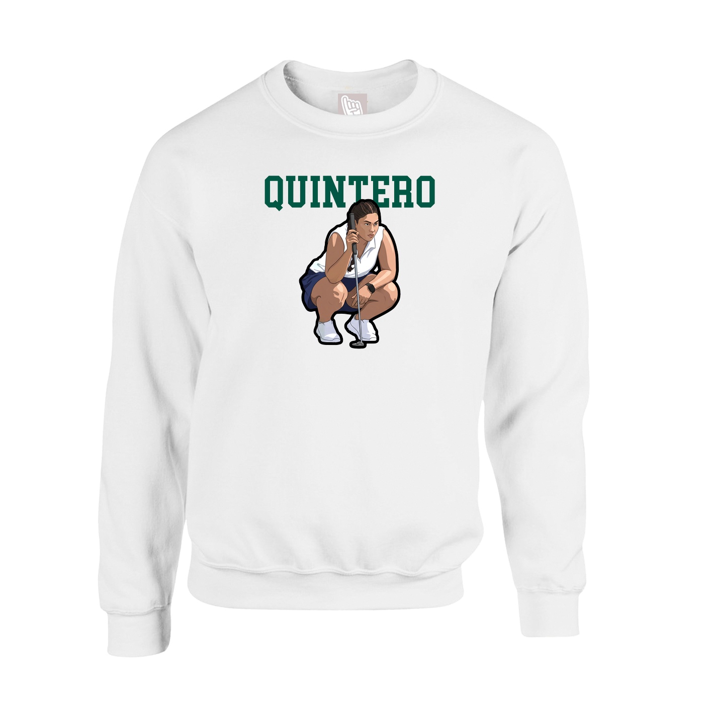 Fleece Crew — Shirsey in White