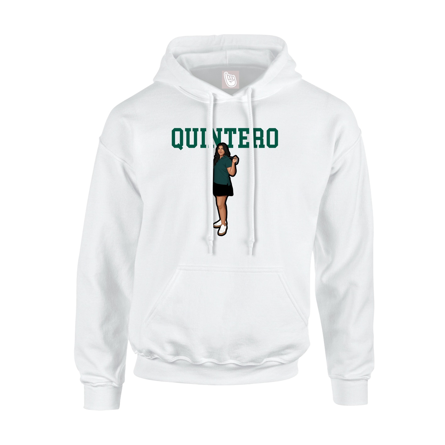 Youth Hoodie — Shirsey in White