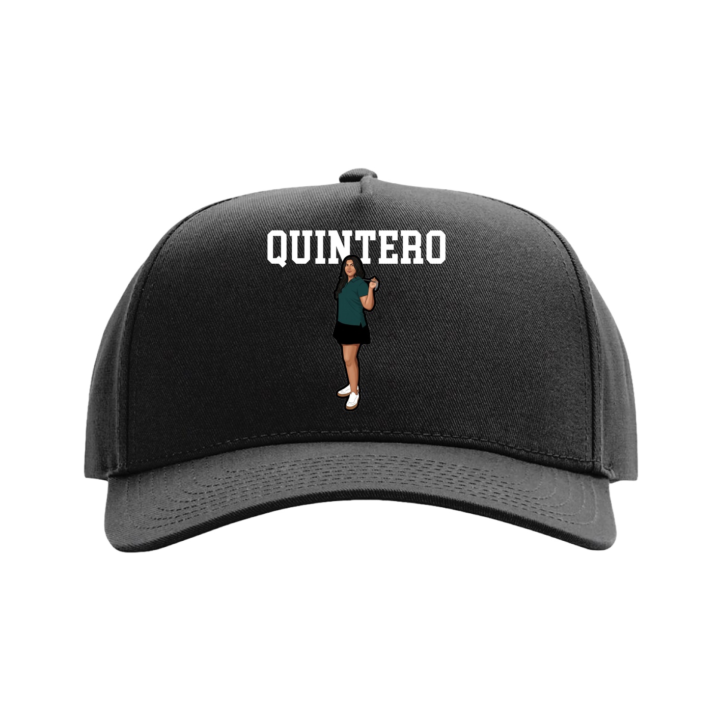 Full Fabric Five-Panel Champ Cap