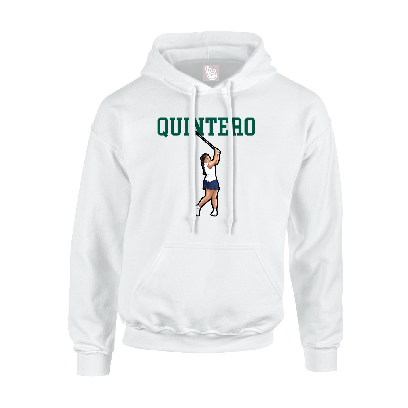 Hoodie — Shirsey in White