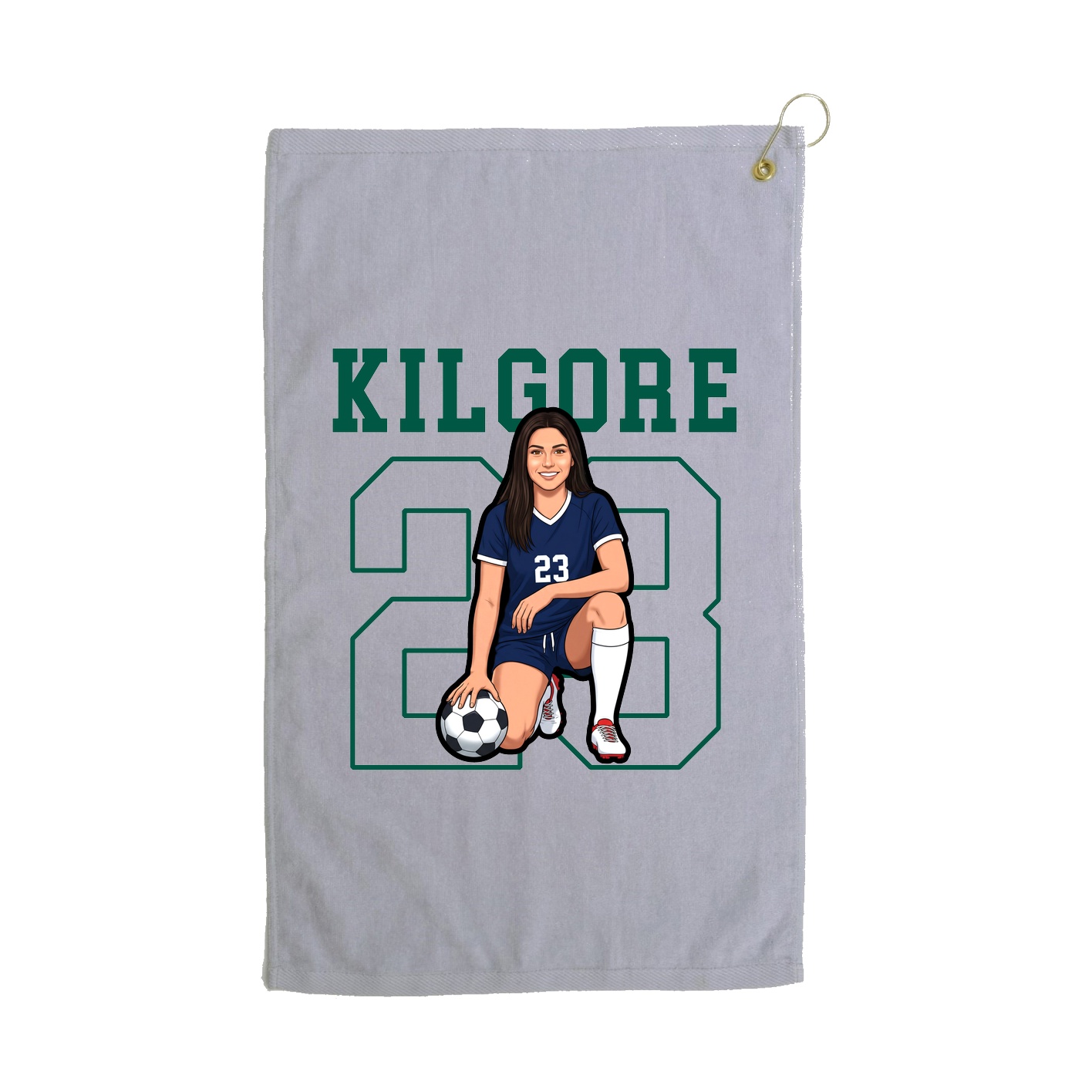 Golf Towel — Shirsey in Grey