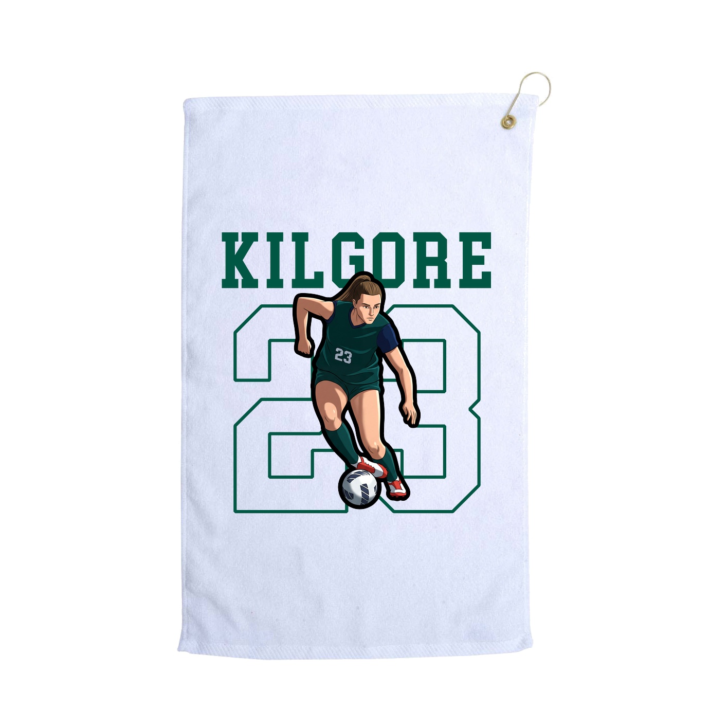 Terry Velour Golf Towel