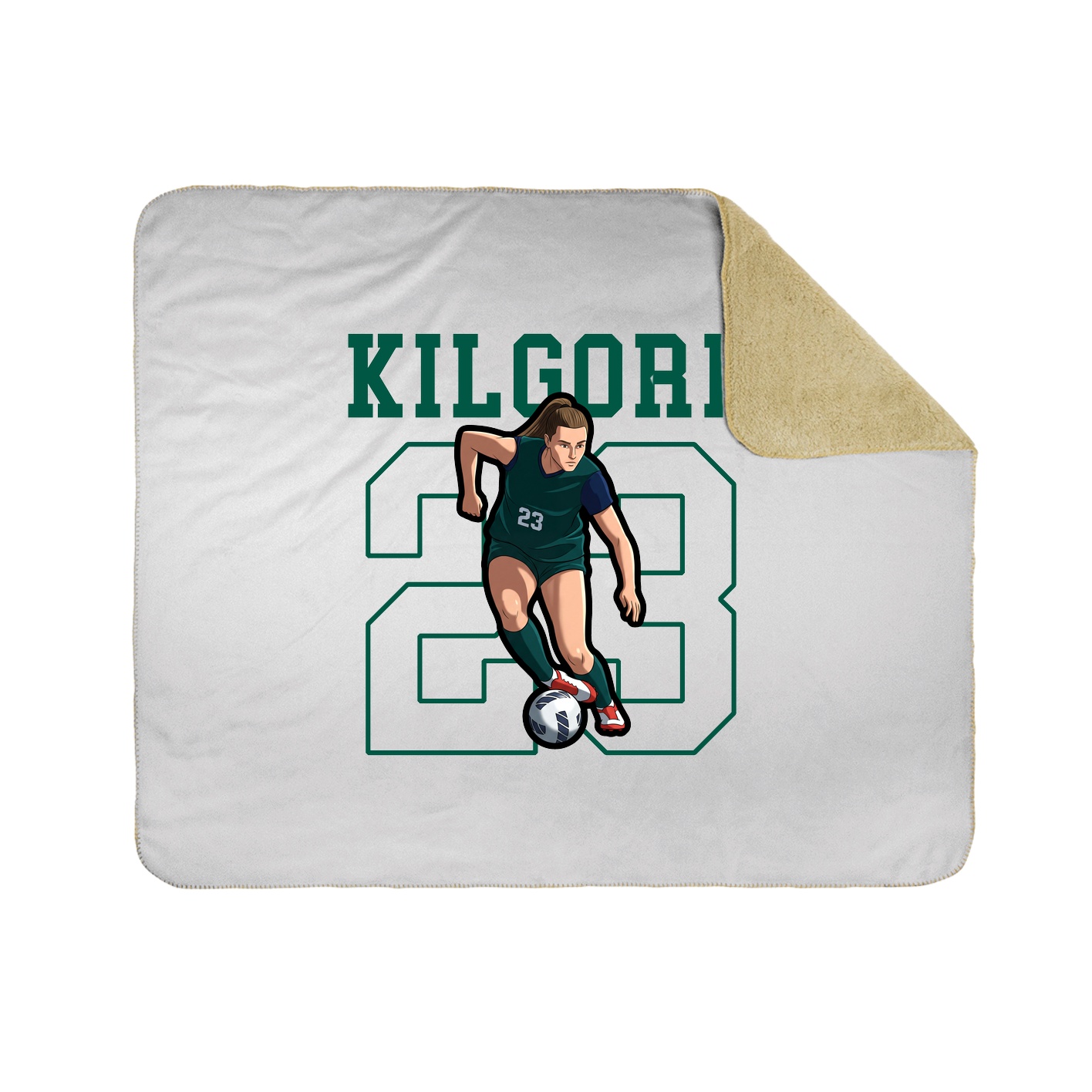 50x60 Sherpa Lined Throw Blanket