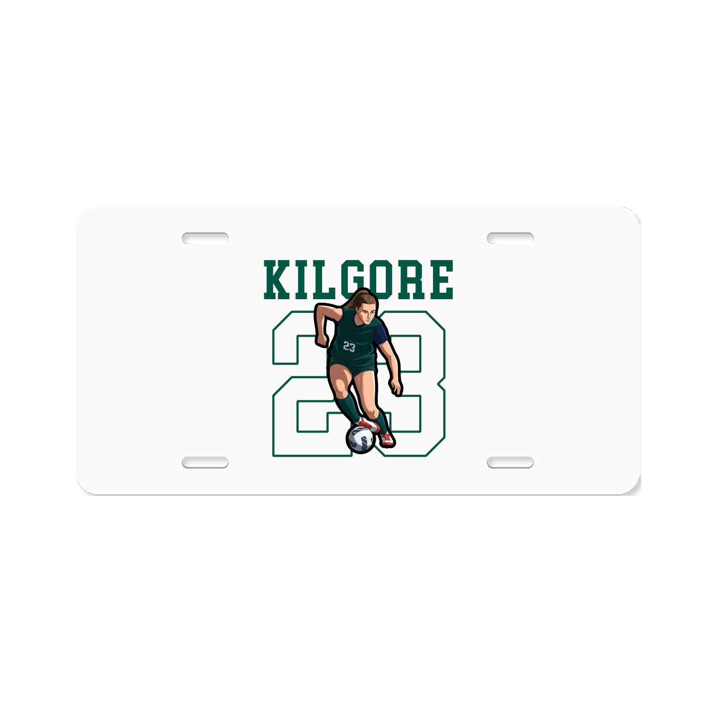 License Plate — Shirsey in Classic