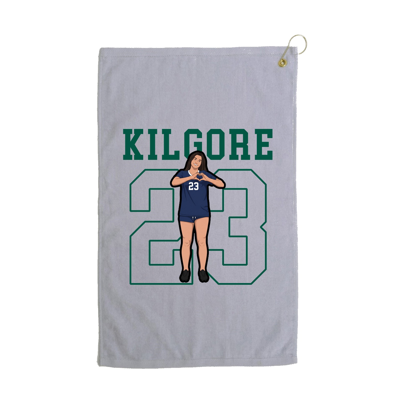 Golf Towel — Shirsey in Grey