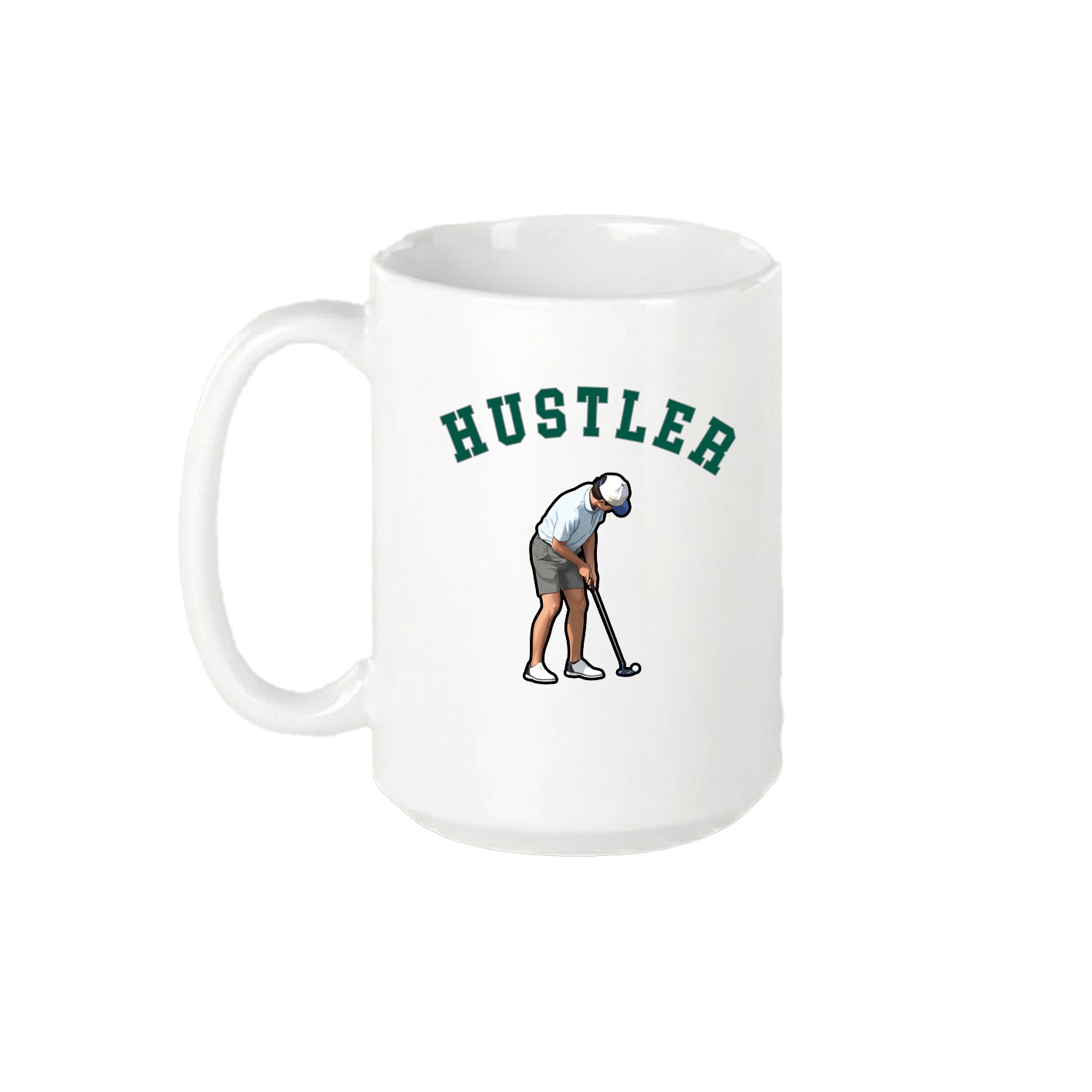 15oz Coffee Mug — Shirsey Arch in White