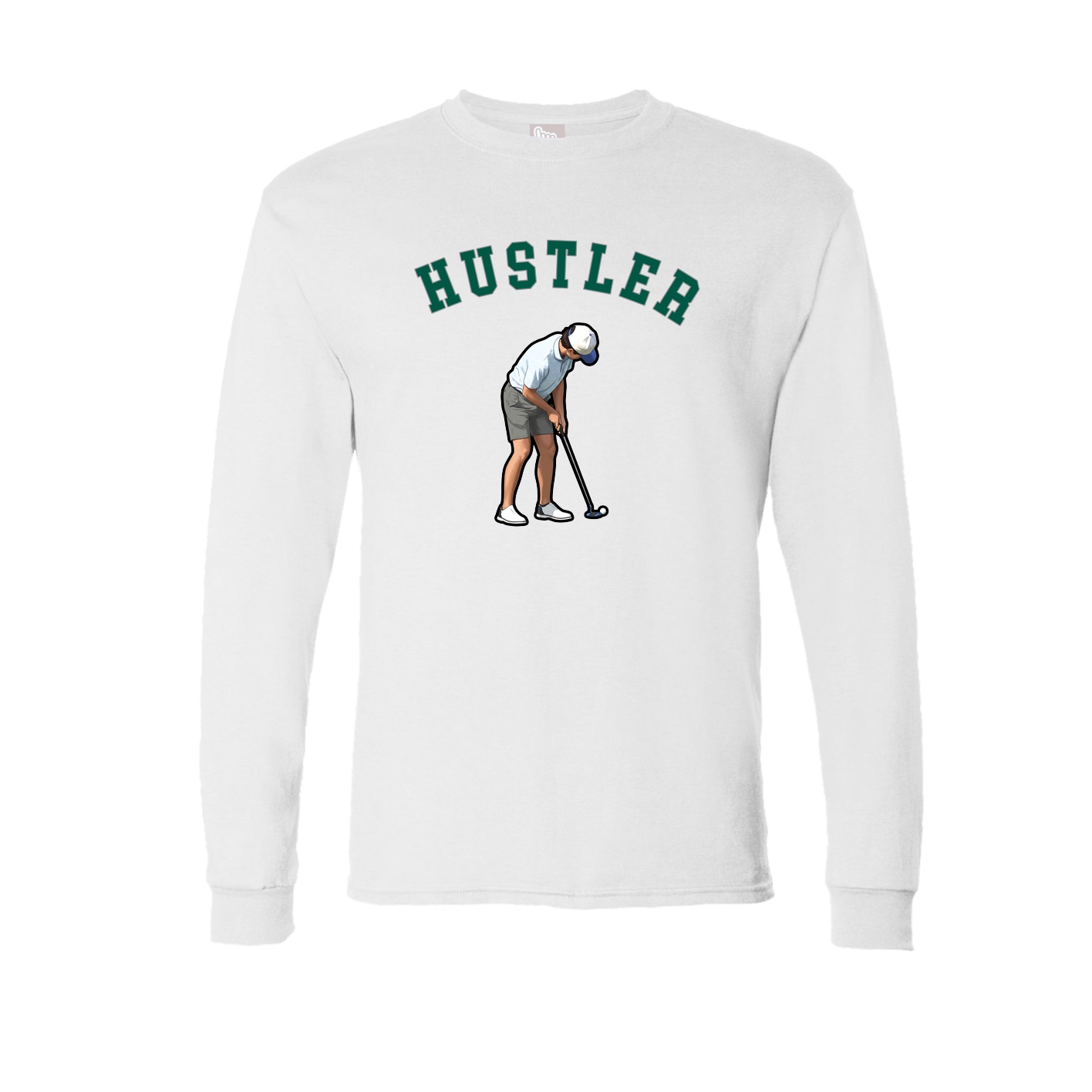 Long Sleeve Tee — Shirsey Arch in White