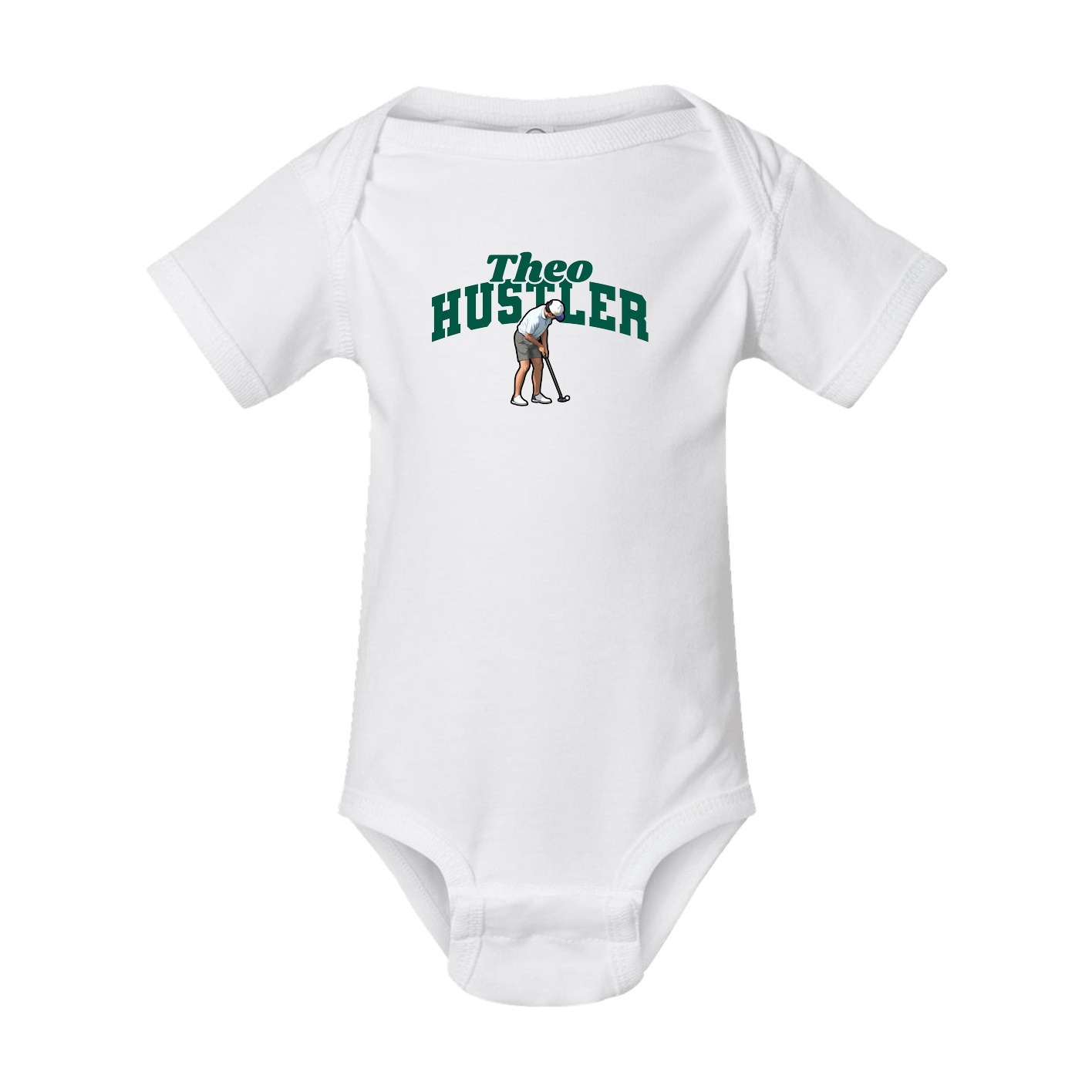 Baby Onesie — Signature Arch in White
