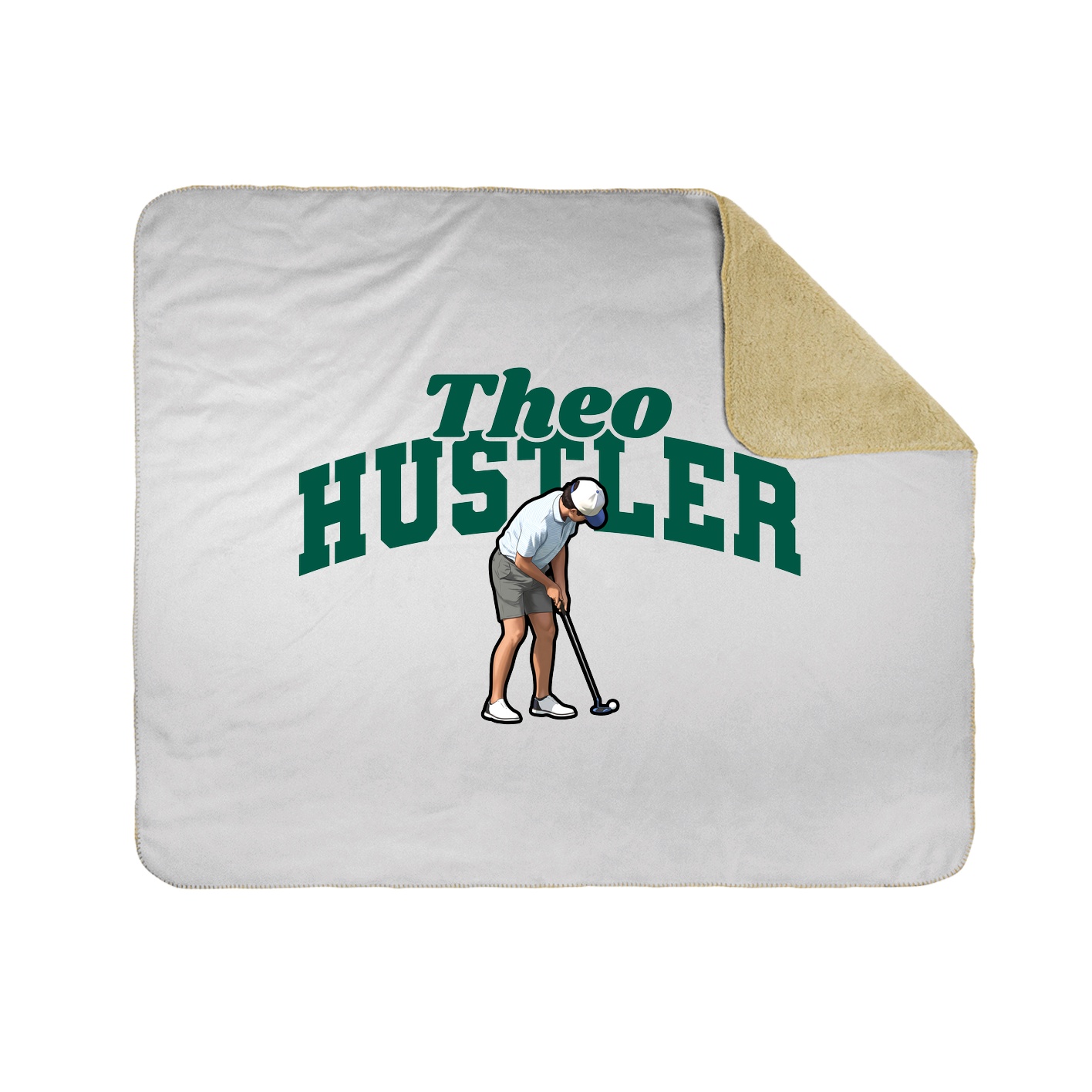 Throw Blanket — Signature Arch in White