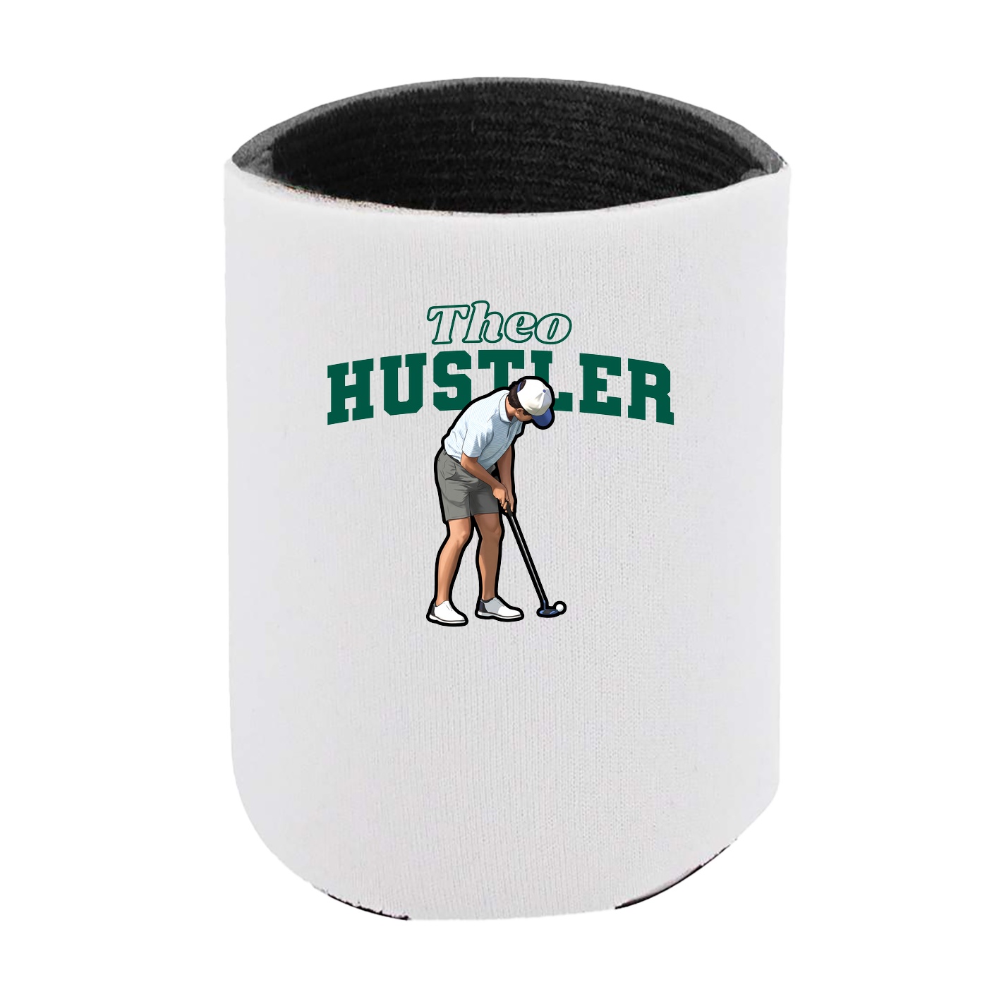 Can Holder — Name Arch in White