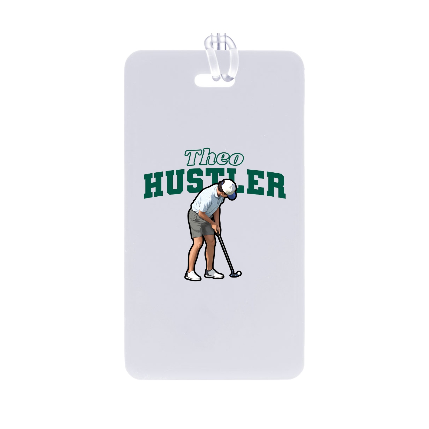 Bag Tag — Name Arch in Classic