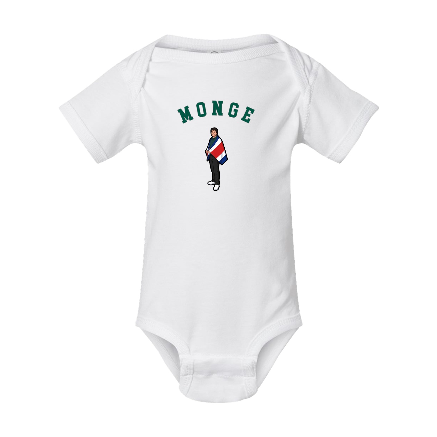 Baby Onesie — Shirsey Arch in White