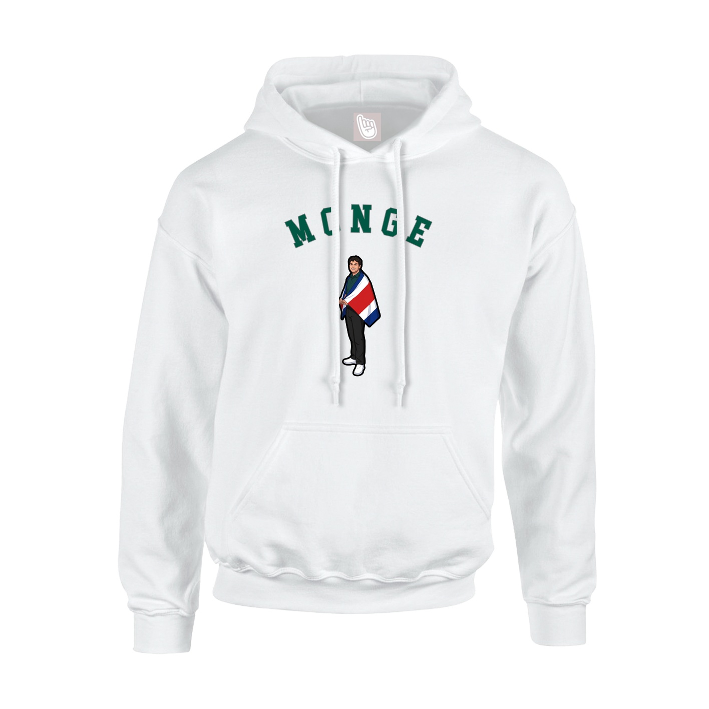 Hoodie — Shirsey Arch in White