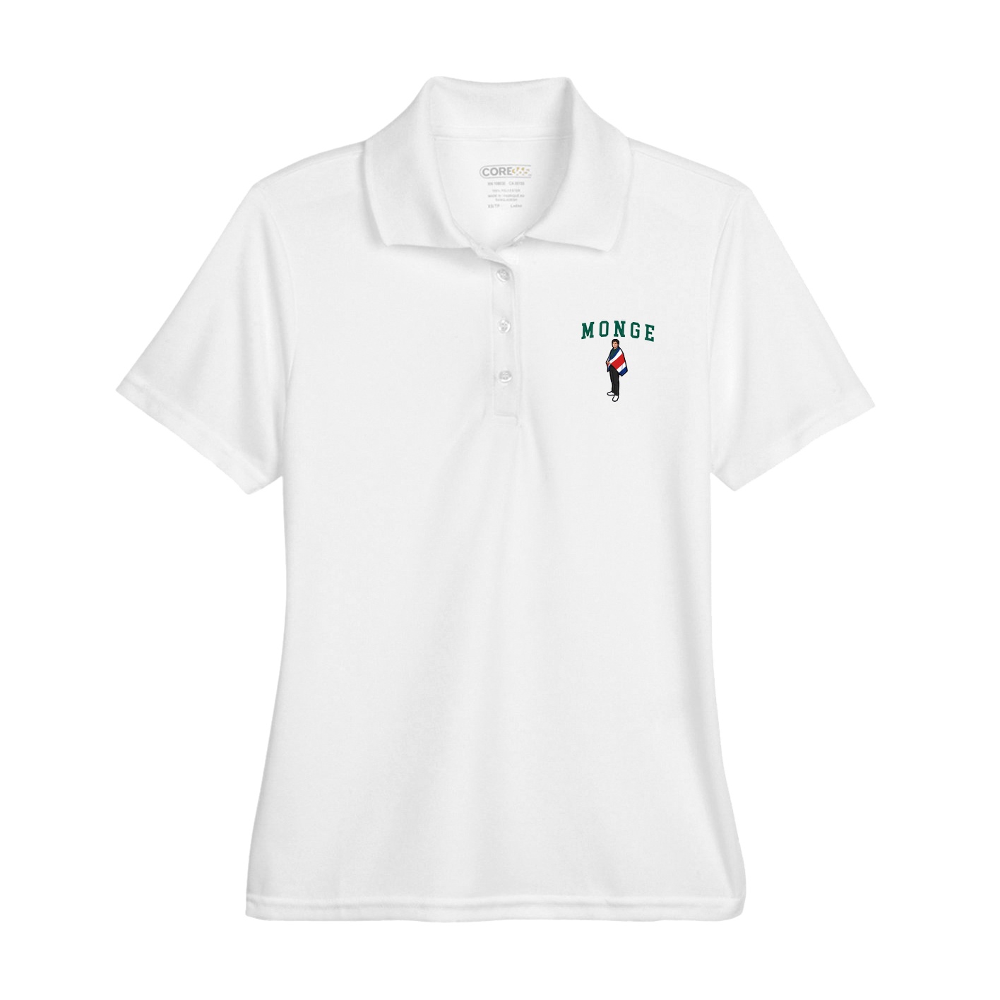 Womens Performance Polo — Shirsey in White