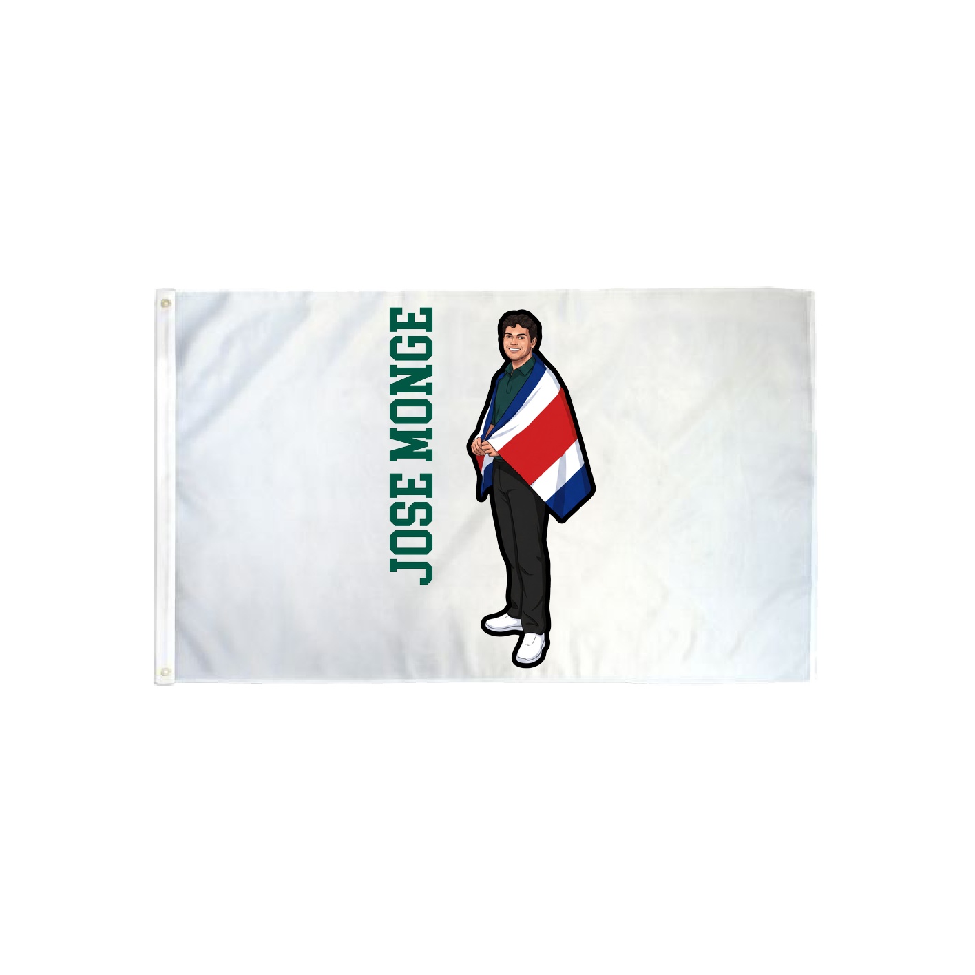 3x5 Flag — Name Vertical in Classic