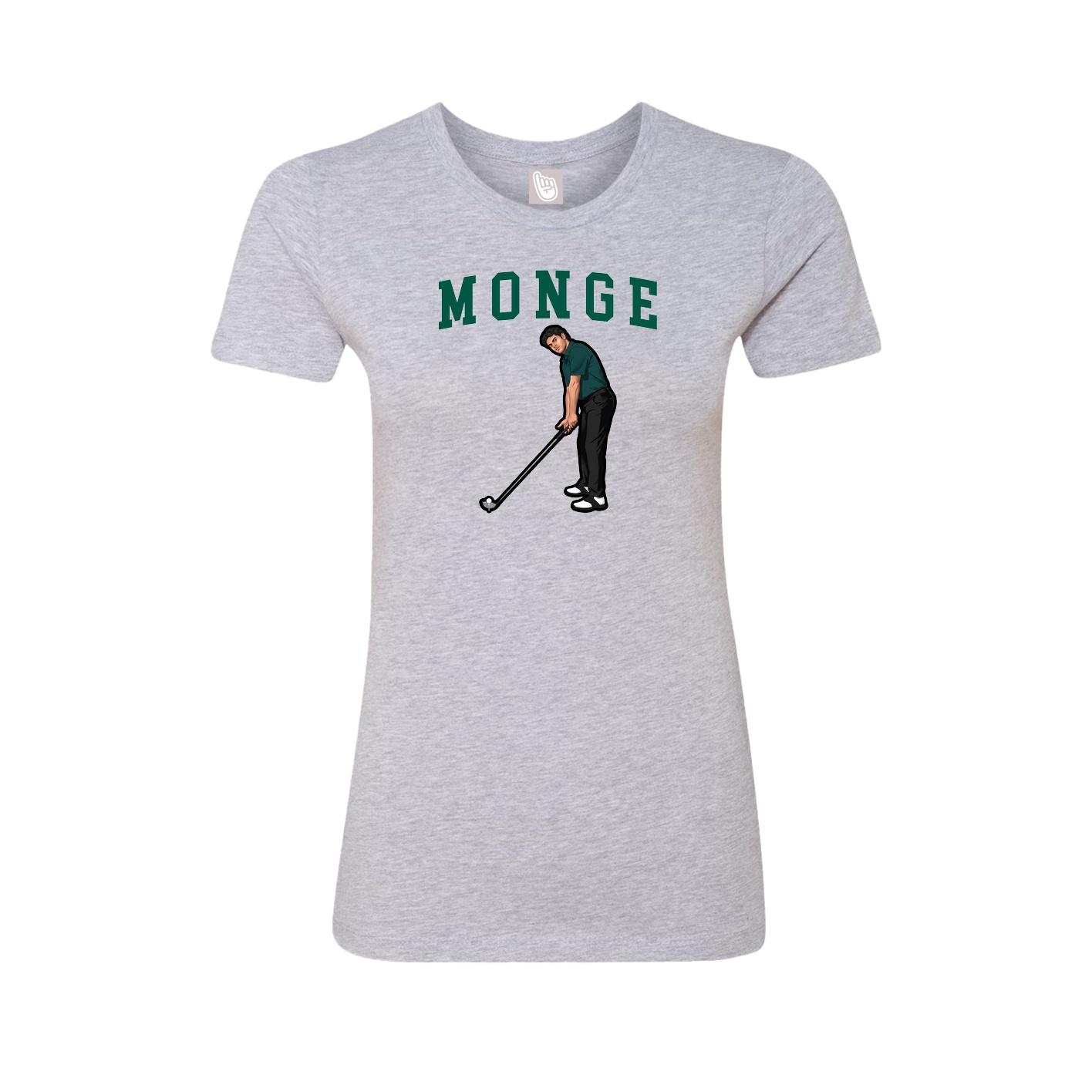 Fitted Women's Tee — Shirsey in Grey