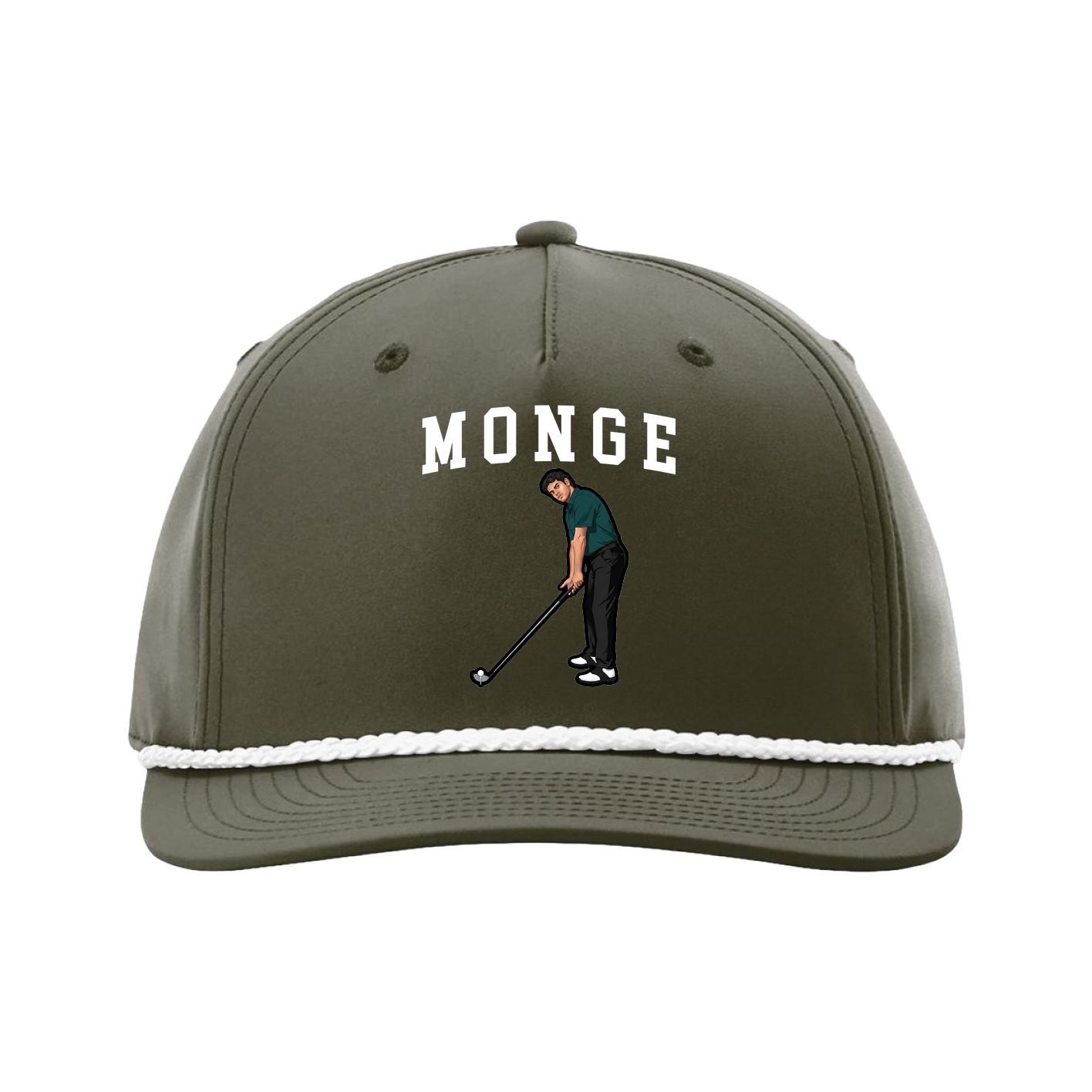 Five-Panel Classic Rope Cap — Shirsey in Green