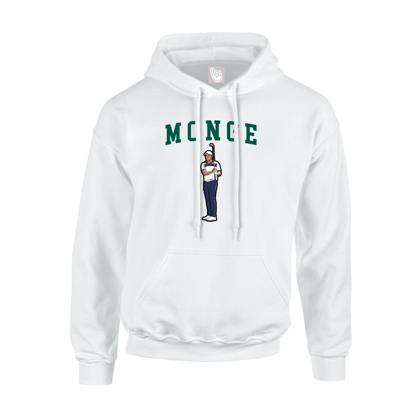 Hoodie — Shirsey in White