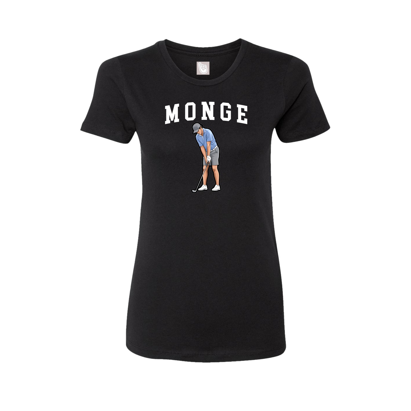 Fitted Women's Tee — Shirsey in Black