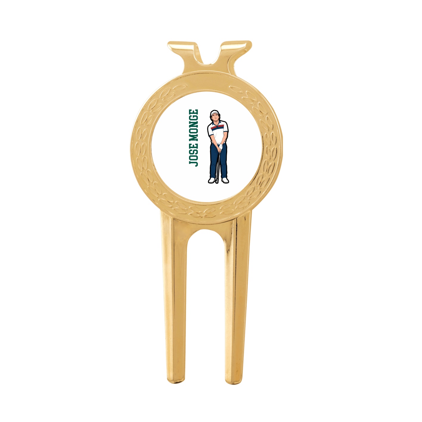 Divot Tool with Ball Marker — Name Vertical in Classic
