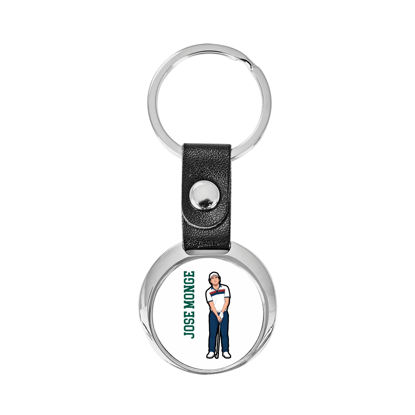 Key Chain — Name Vertical in Classic
