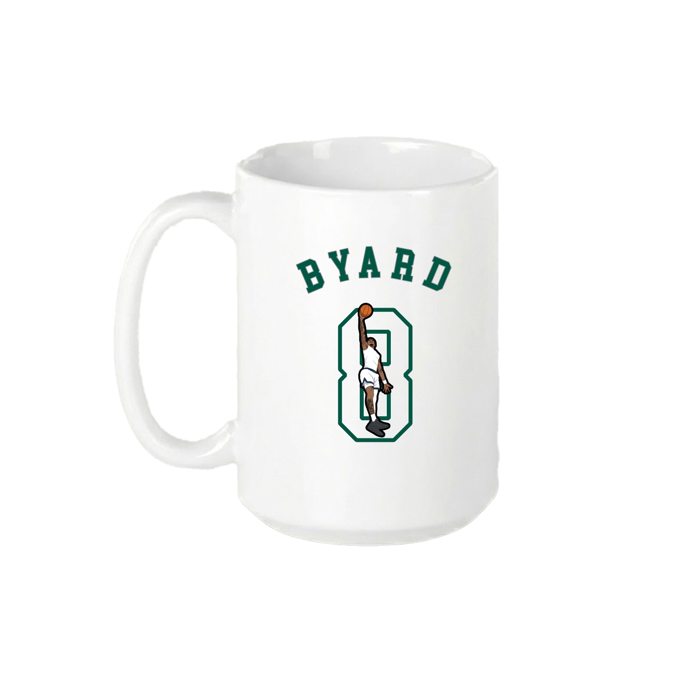 15oz Coffee Mug — Shirsey Arch in White