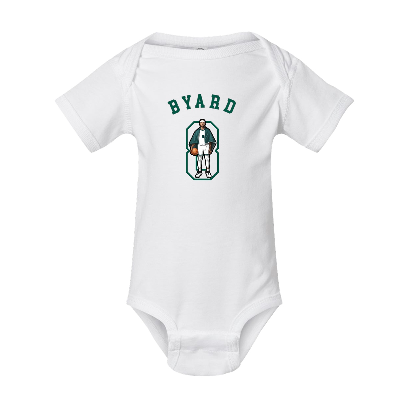 Baby Onesie — Shirsey Arch in White