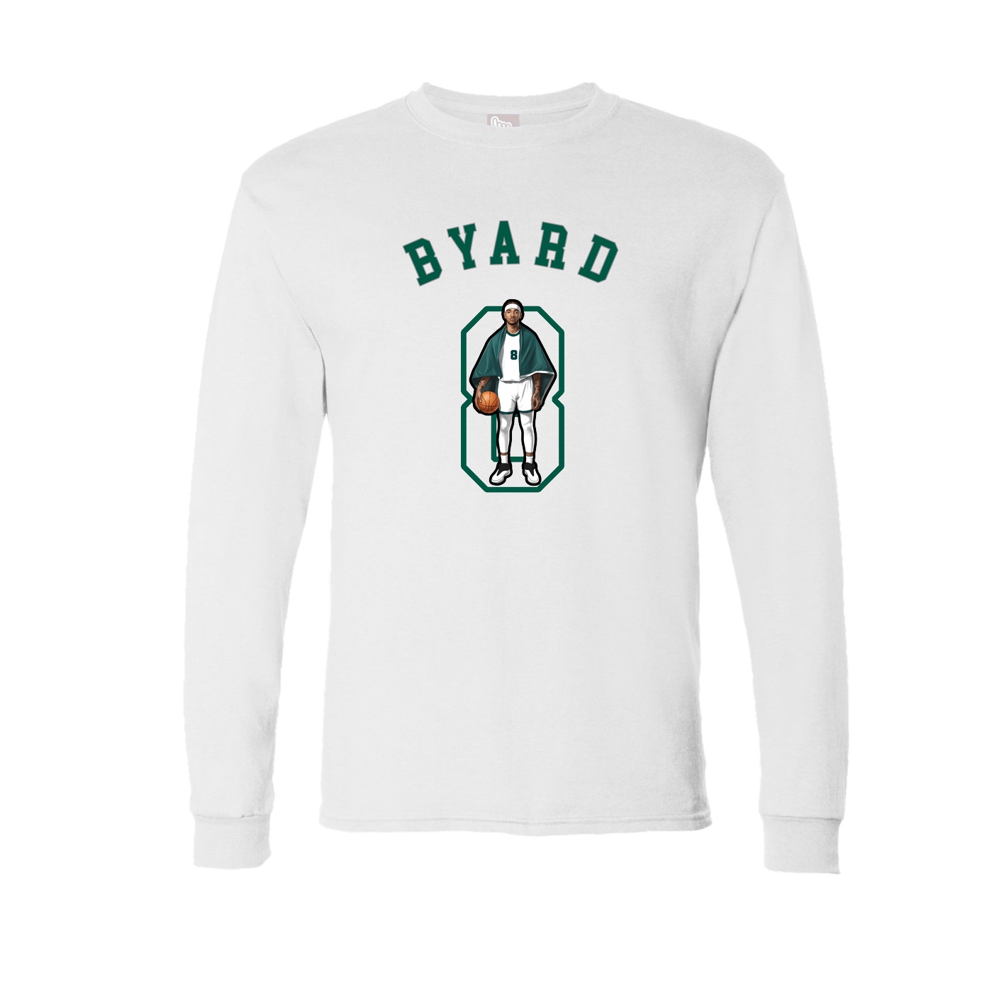Long Sleeve Tee — Shirsey Arch in White