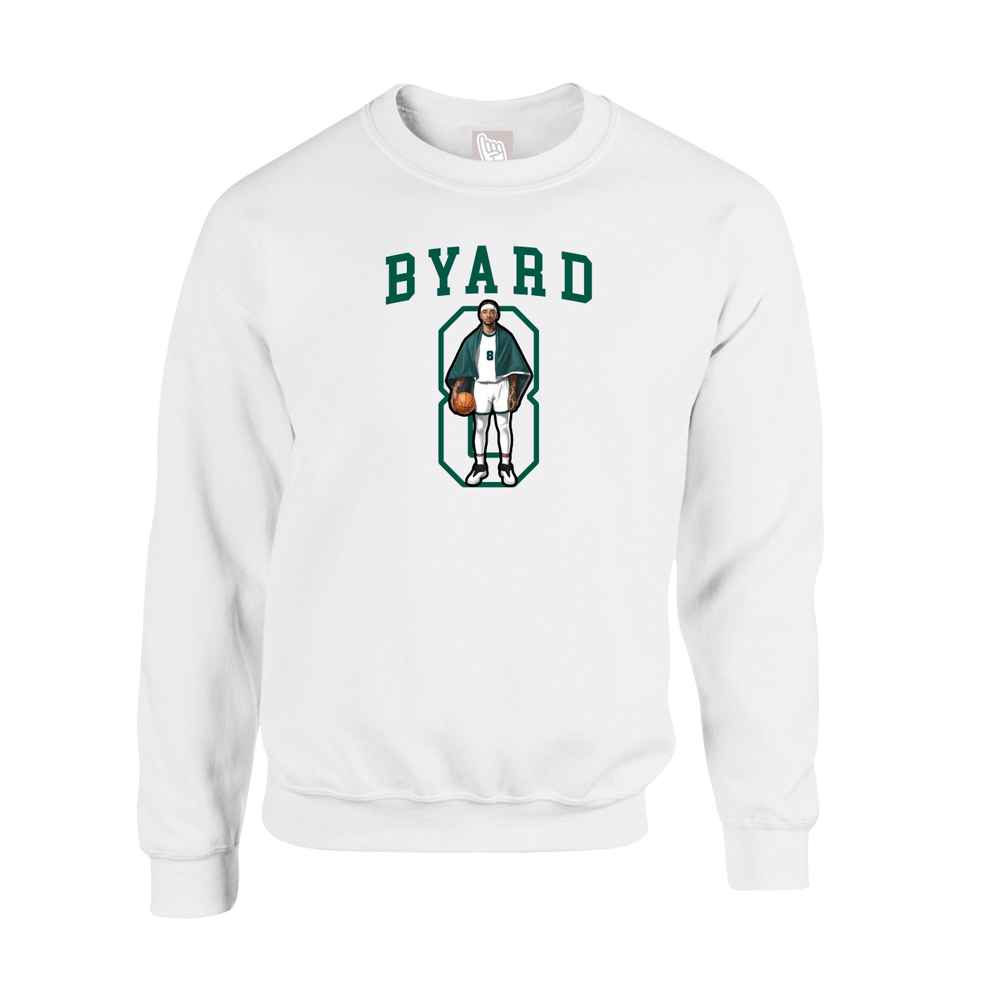 Fleece Crew — Shirsey in White