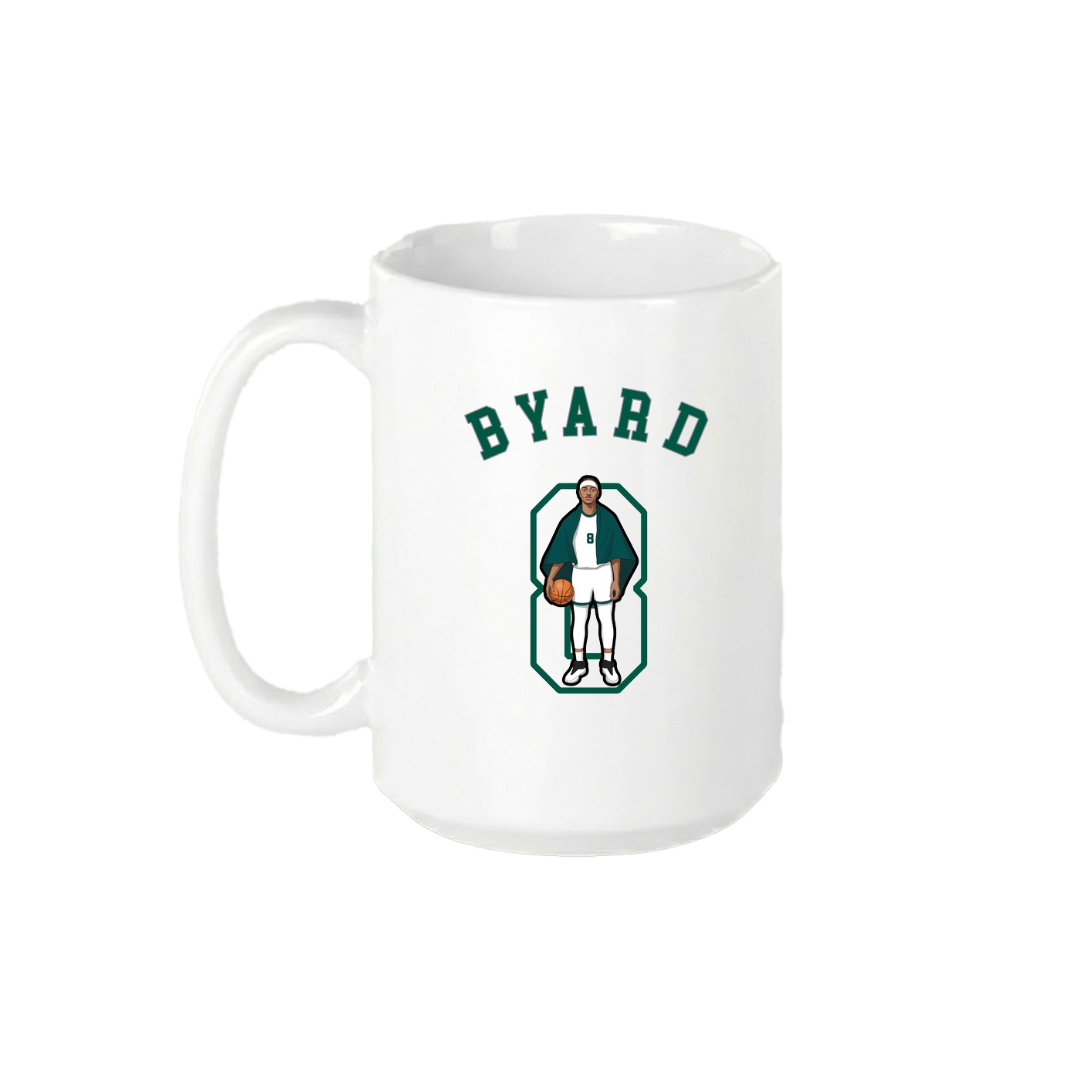15oz Coffee Mug — Shirsey Arch in White