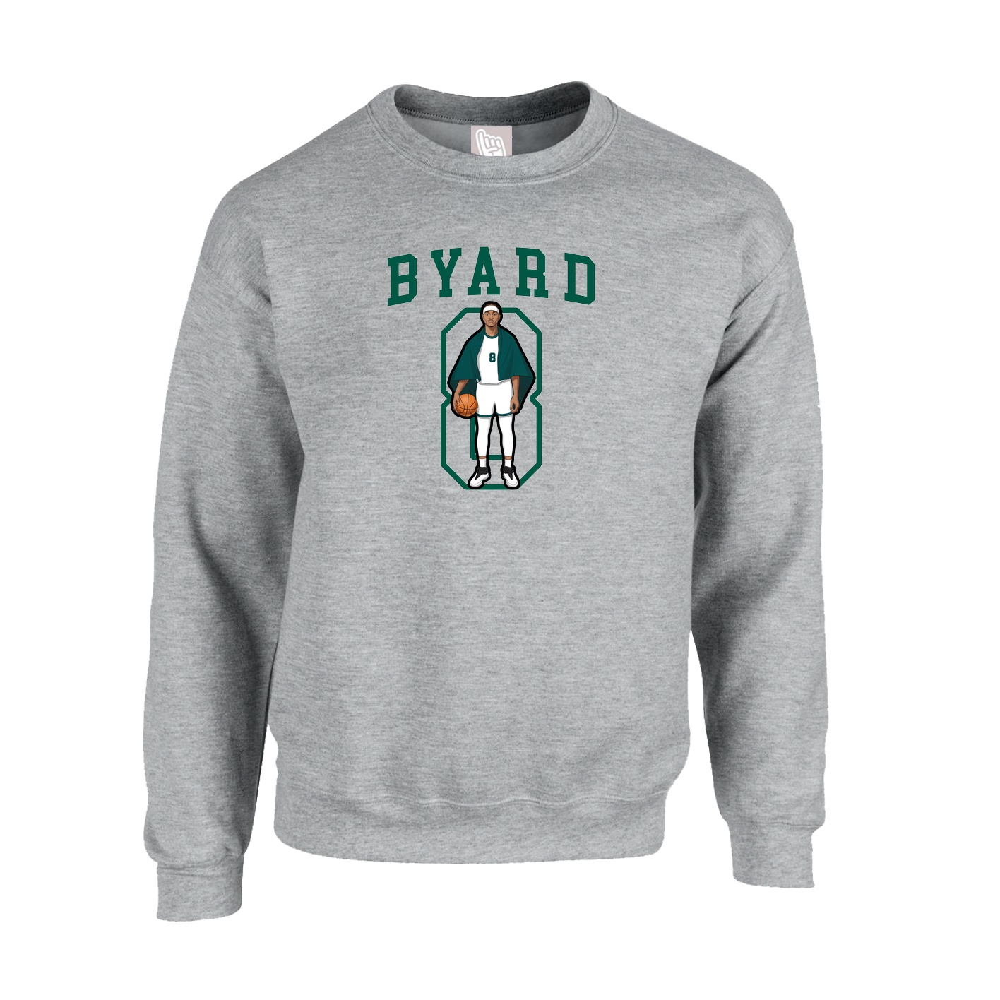 Fleece Crew — Shirsey in Grey