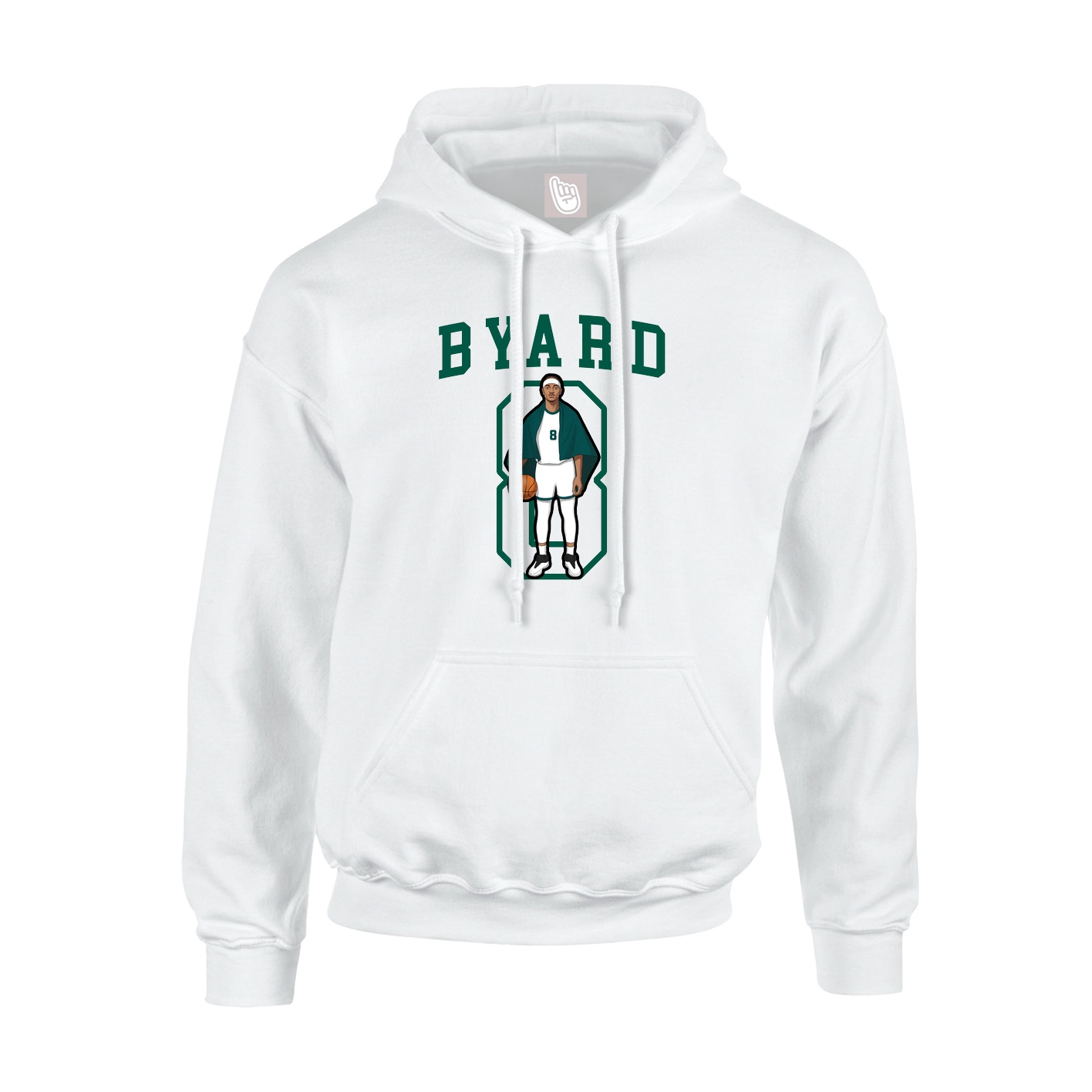 Youth Hoodie — Shirsey in White