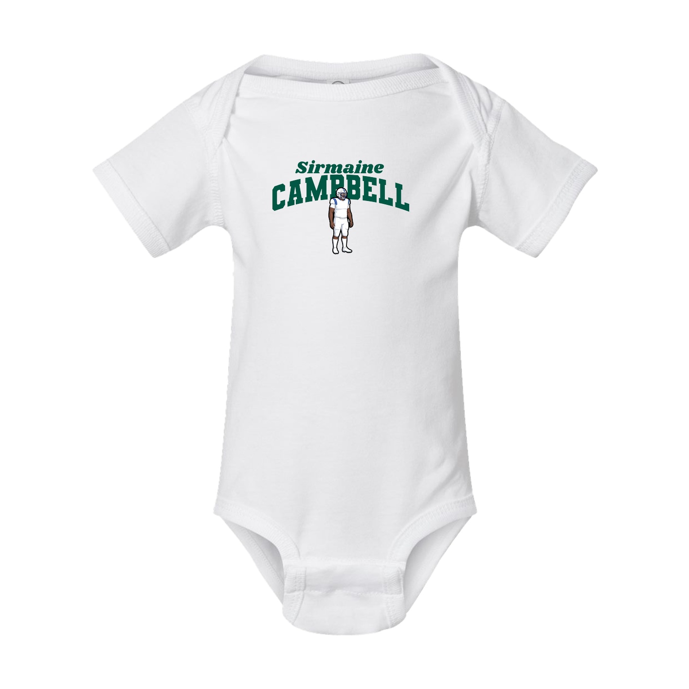 Baby Onesie — Signature Arch in White