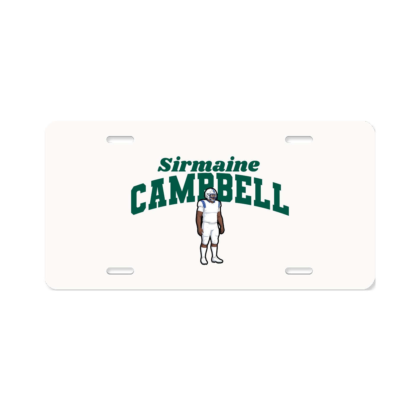 License Plate — Signature Arch in Classic
