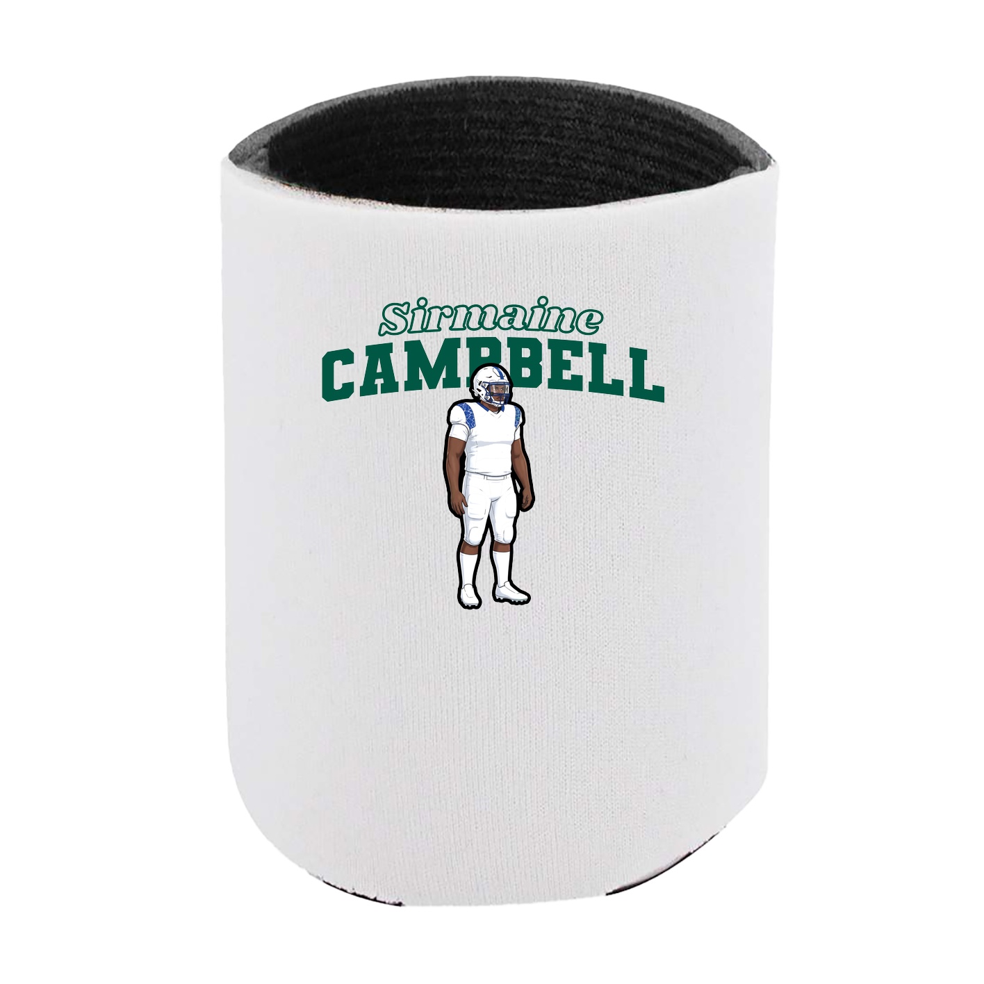 Can Holder — Name Arch in White