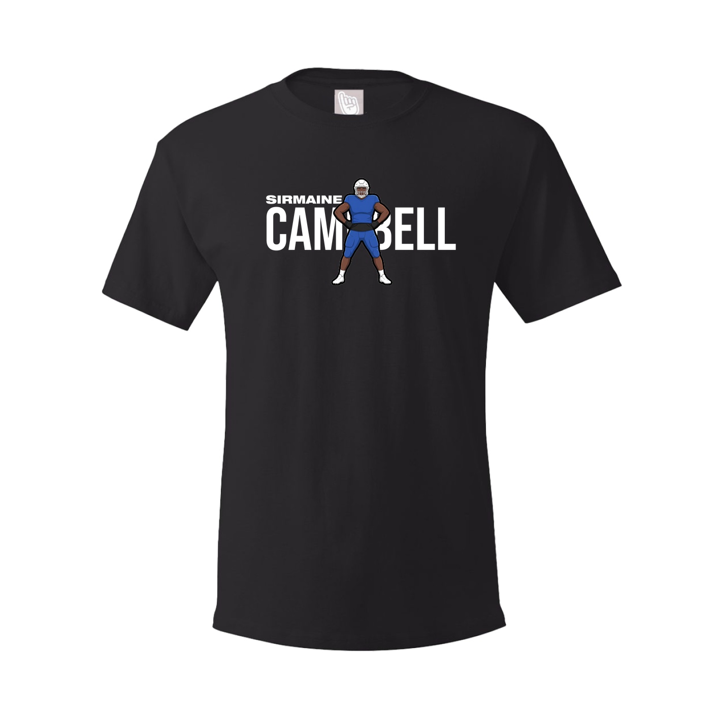 Youth Tee — Player Name in Black