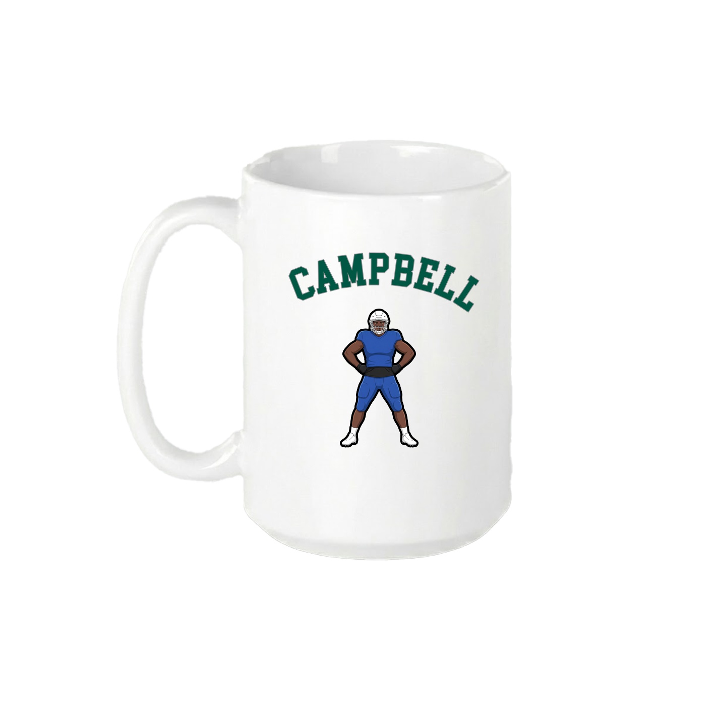 15oz Coffee Mug — Shirsey Arch in White