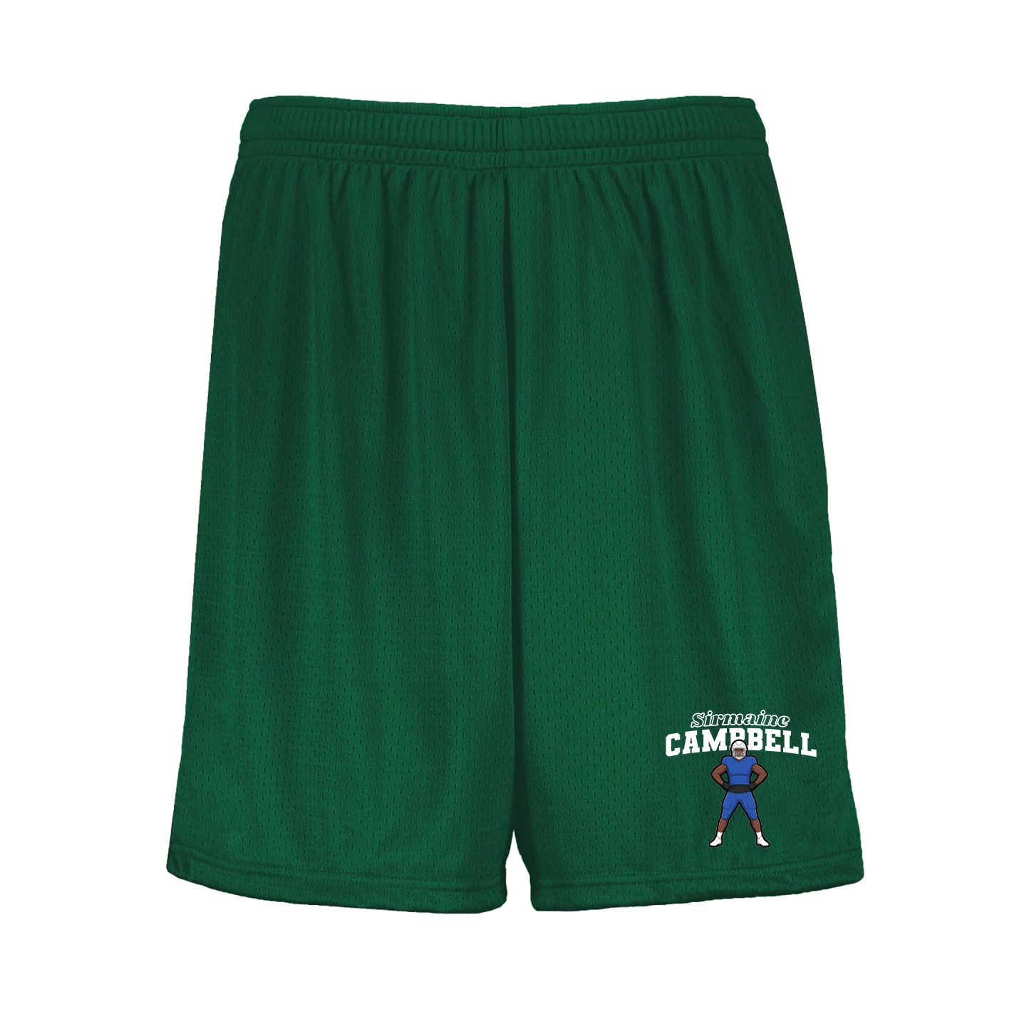 Shorts — Name Arch in Green
