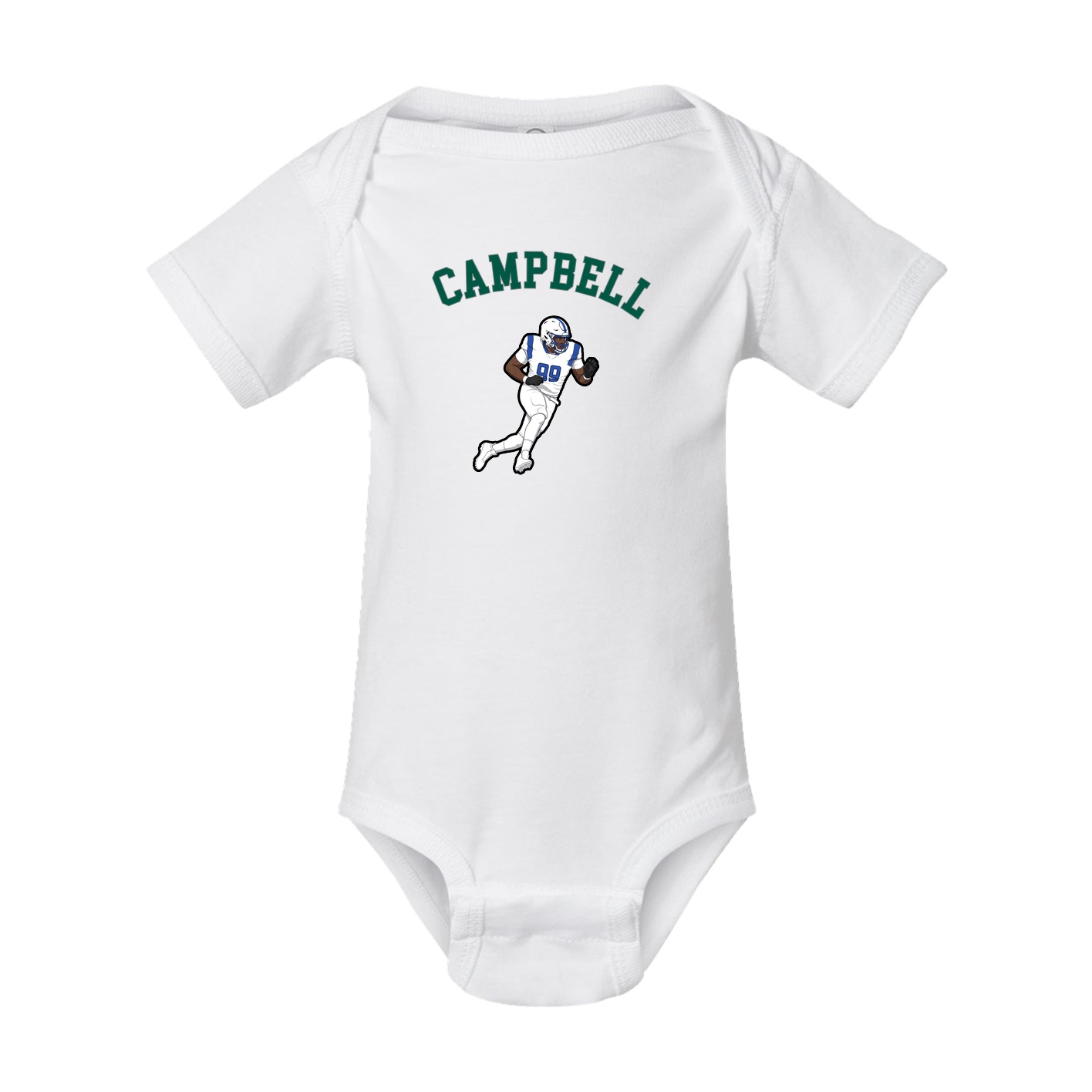 Baby Onesie — Shirsey Arch in White