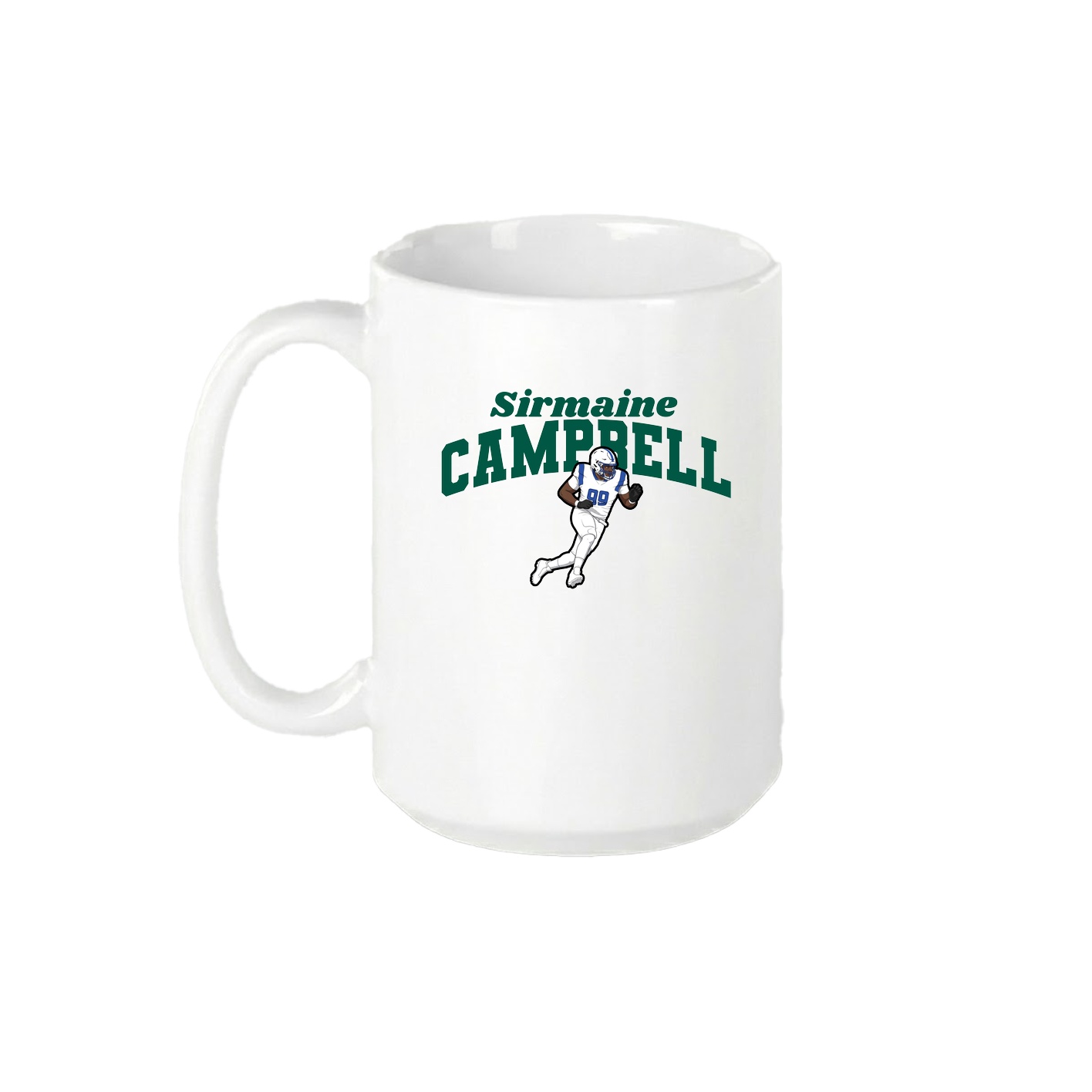 15oz Coffee Mug — Signature Arch in White