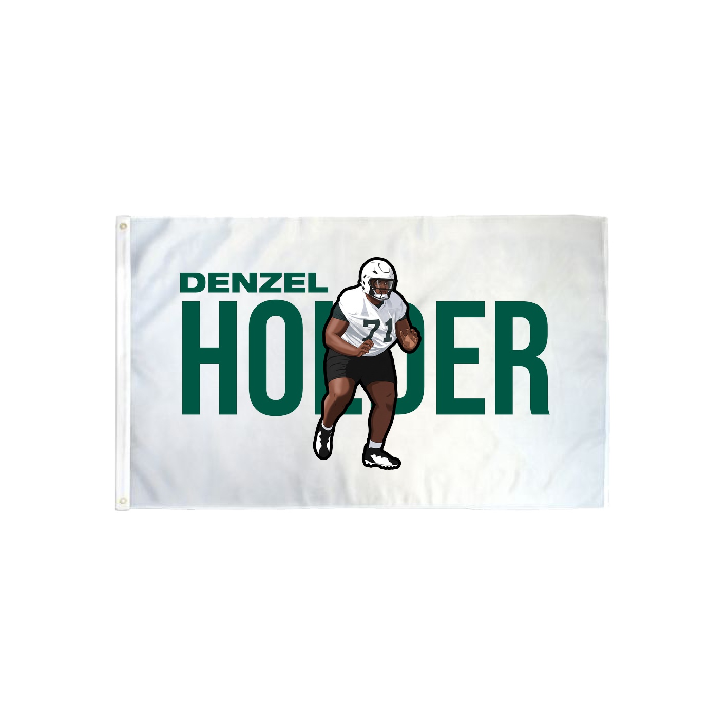 3x5 Flag — Player Name in Classic