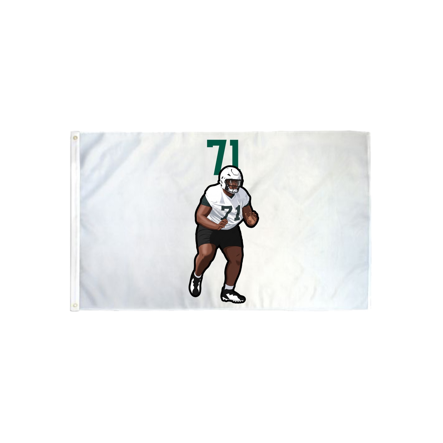 3x5 Flag — Number Top in Classic